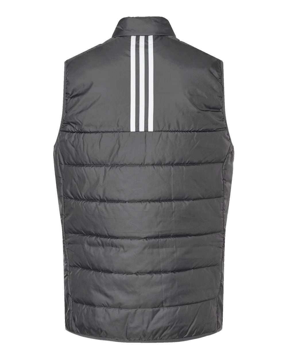 Rear View of Grey Five Women's Puffer Vest - A573