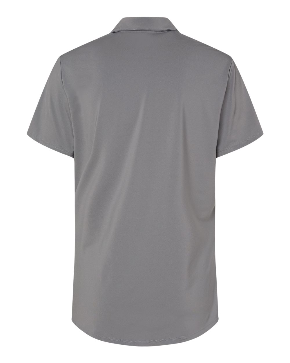 Rear View of Grey Three Women's Ultimate Solid Polo - A515