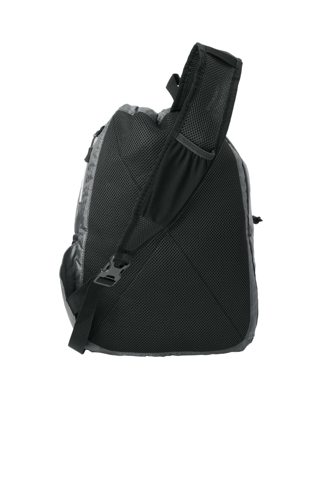 Rear View of Grey/Black OGIO Sonic Sling Pack. 412046