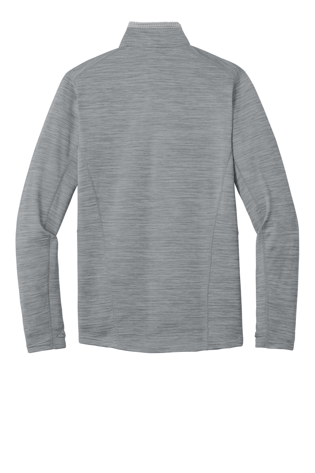 Rear View of GreyHthr LIMITED EDITION Outdoor Research Tech Grid 1/4-Zip Fleece OR322267