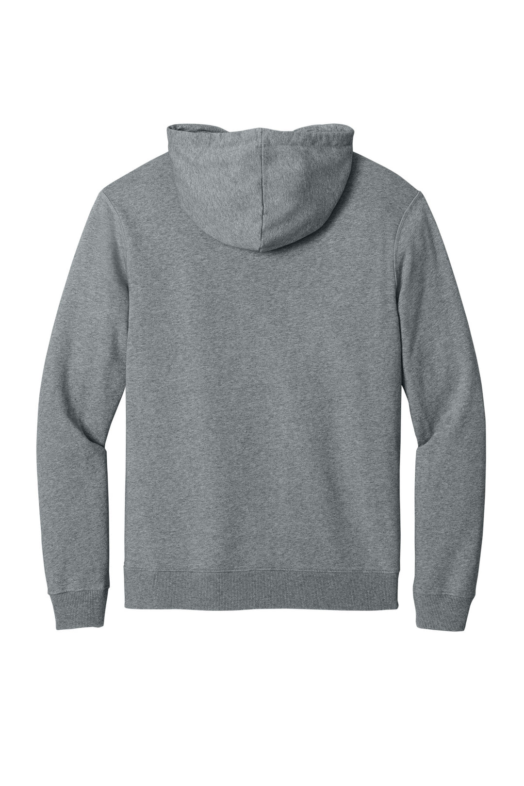 Rear View of GreyHthr LIMITED EDITION tentree Organic Cotton Fleece Classic Hoodie TTCM3914