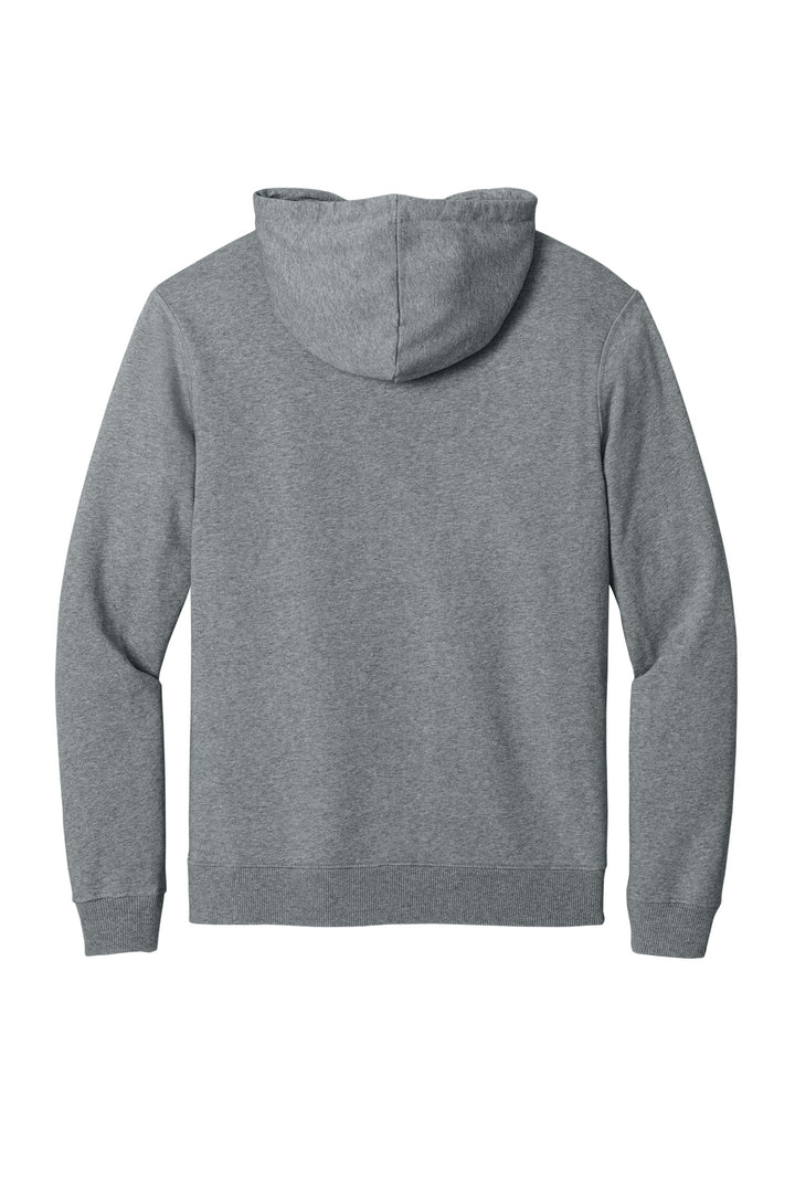 Rear View of GreyHthr LIMITED EDITION tentree Organic Cotton Fleece Classic Hoodie TTCM3914