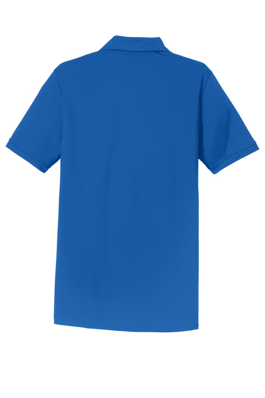 Rear View of Gym Blue Nike Dri-FIT Players Modern Fit Polo. 799802