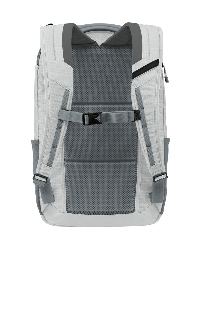 Rear View of Harbor Gry/Slv OGIO Shuttle Pack. 411094