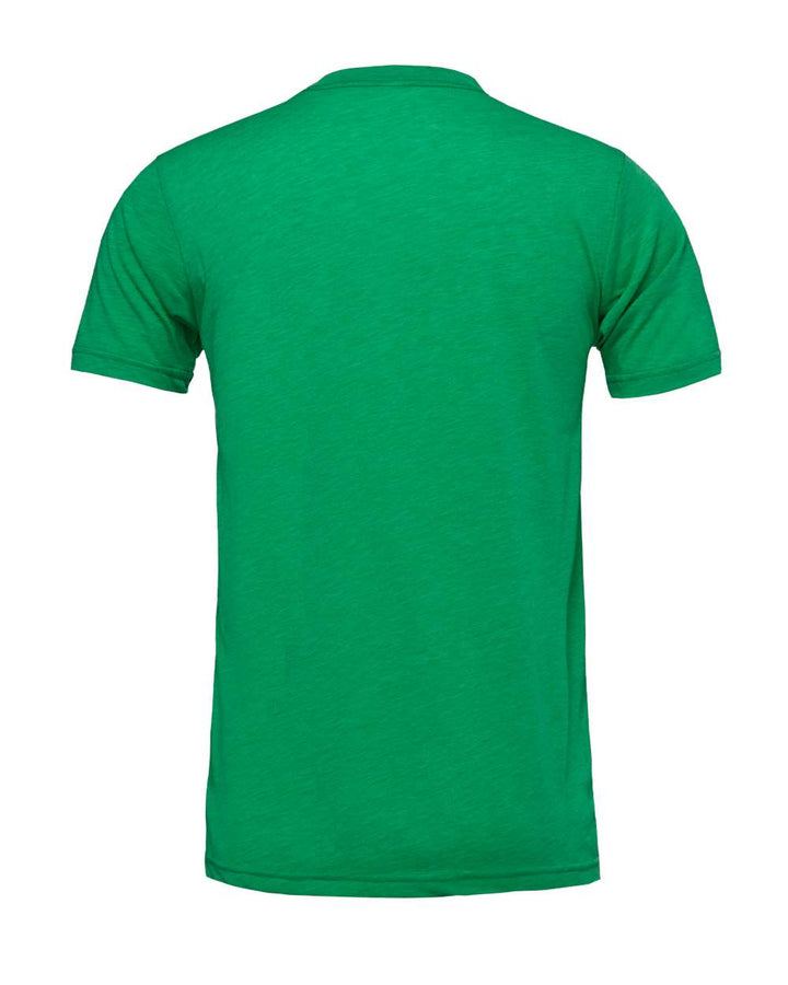 Rear View of Heather Kelly CVC Jersey Tee - 3001CVC