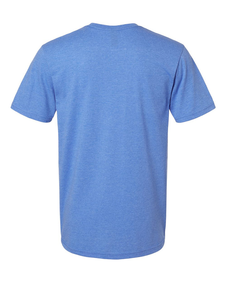 Rear View of Heather Royal Softstyle® T-Shirt - 64000