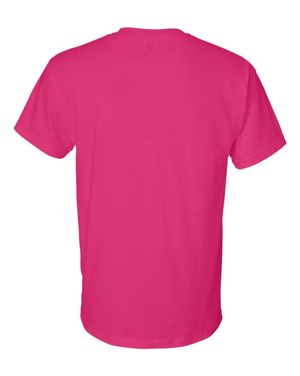 Rear View of Heliconia DryBlend® T-Shirt - 8000