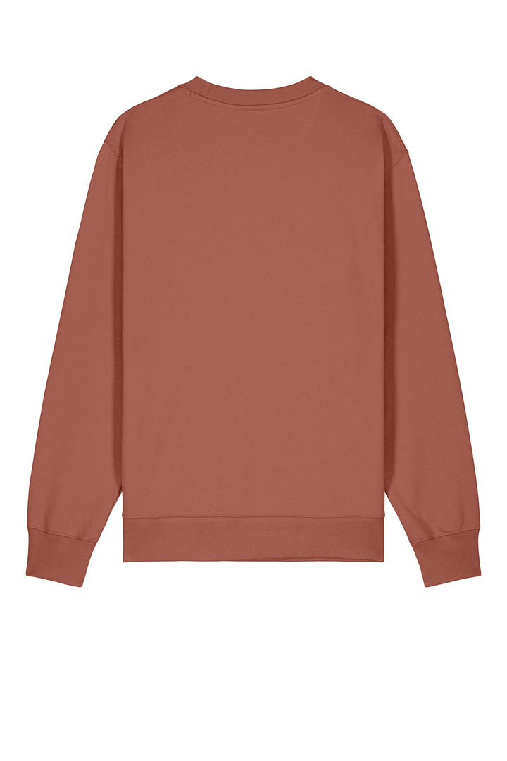 Rear View of HeriBrown Stanley/Stella Unisex Changer 2.0 Crewneck Sweatshirt SXU004