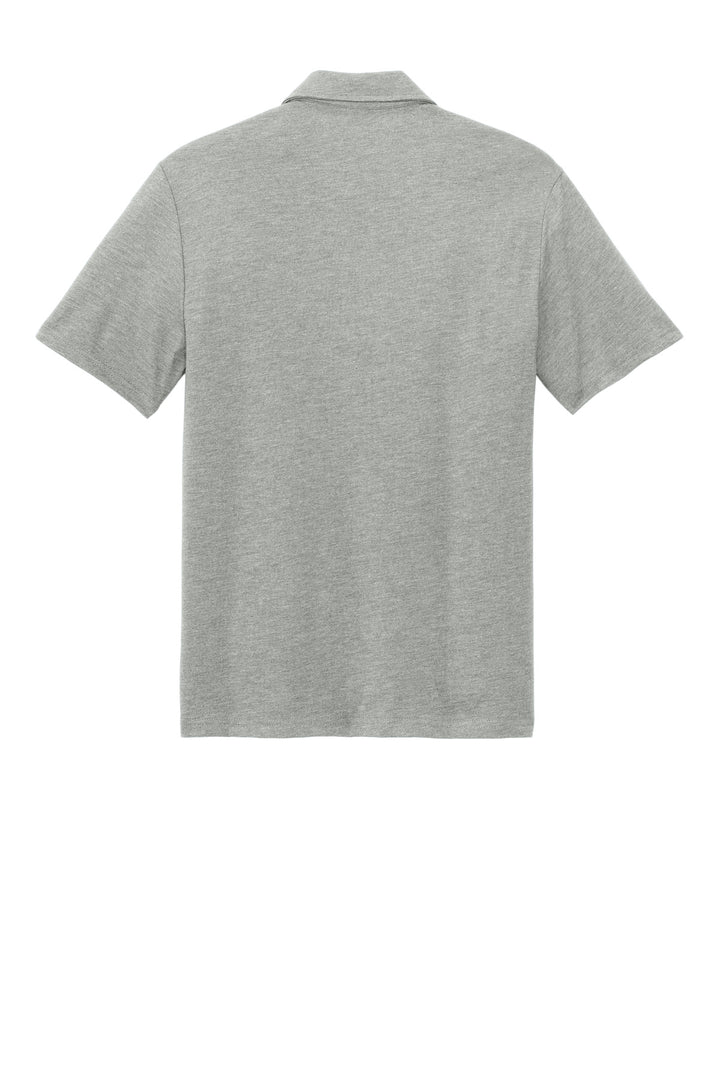 Rear View of HiRiseGryH LIMITED EDITION tentree TreeBlend Polo TTCM5660