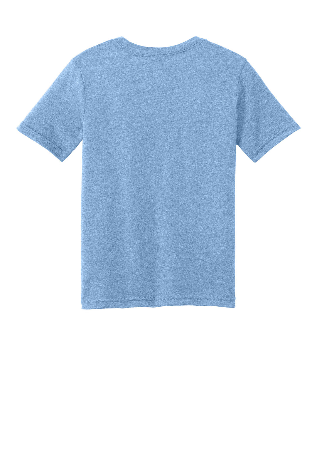 Rear View of HtClmbBl Next Level Apparel Youth CVC Tee NL3312