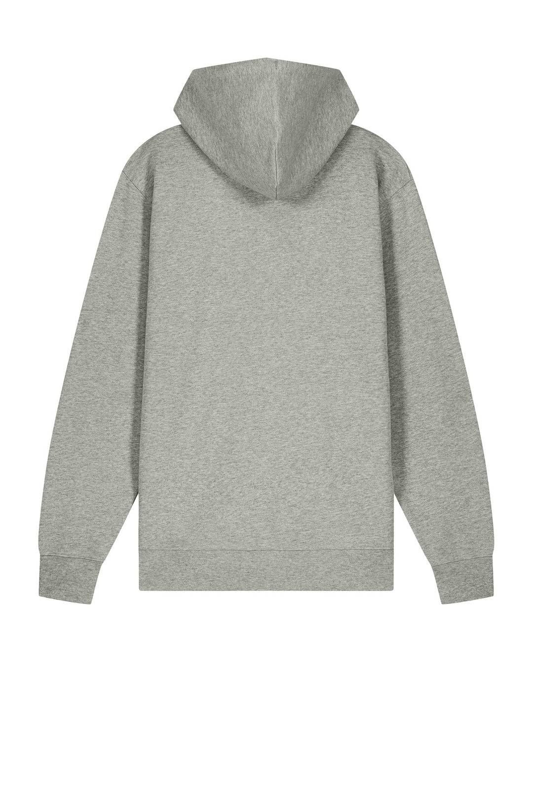 Rear View of HthrGrey Stanley/Stella Unisex Cultivator 2.0 Full-Zip Hooded Sweatshirt SXU005