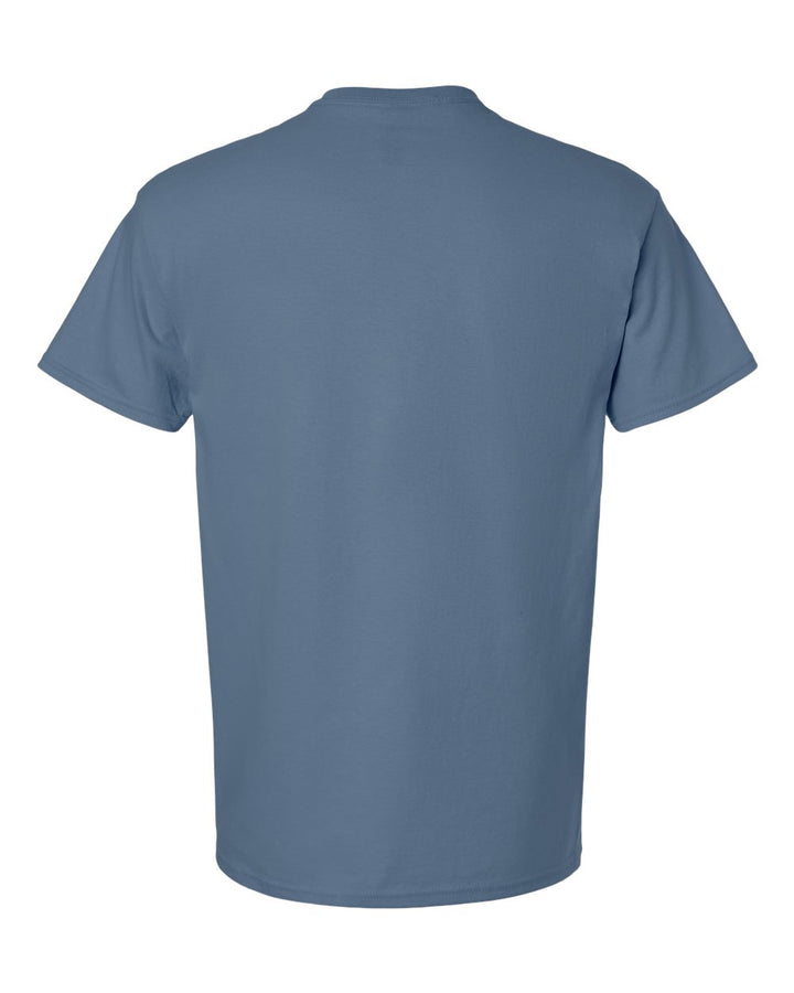Rear View of Indigo Blue Ultra Cotton® T-Shirt - 2000