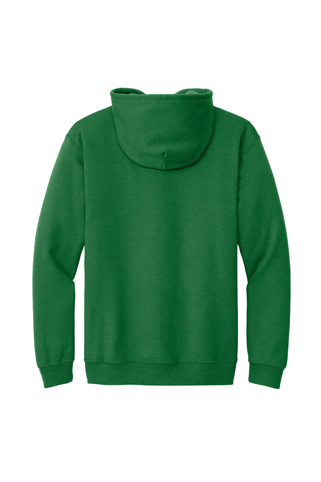 Rear View of Irish Green Gildan - Heavy Blend Full-Zip Hooded Sweatshirt. 18600