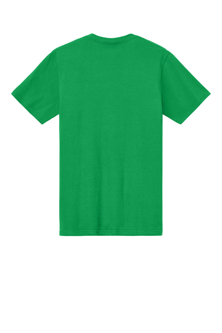 Rear View of IrishGreen Gildan Softstyle Midweight Tee 65000