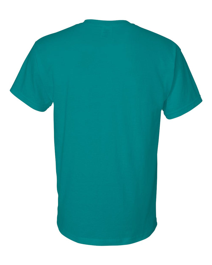 Rear View of Jade Dome DryBlend® T-Shirt - 8000