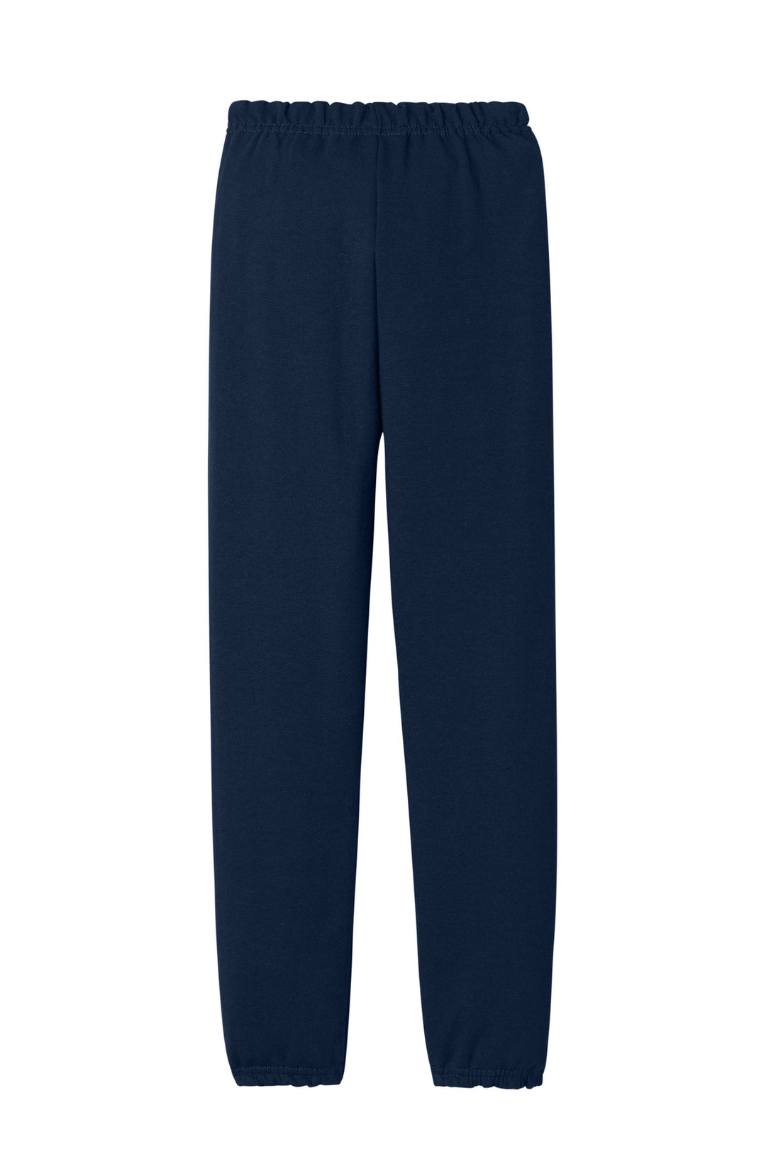 Rear View of JNavy Jerzees Youth NuBlend Sweatpant 973B