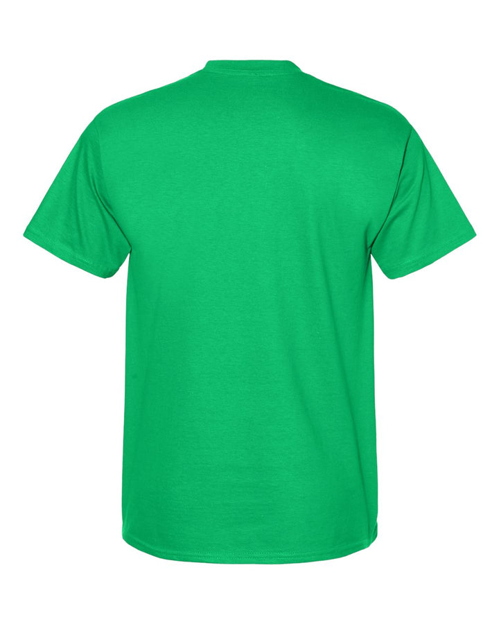 Rear View of Kelly Green Beefy-T® T-Shirt - 5180