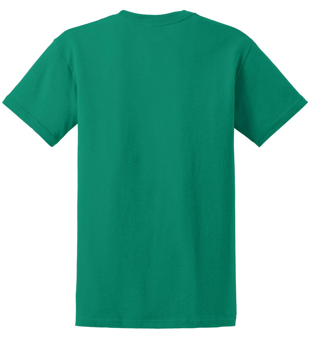 Rear View of Kelly Green Gildan - Ultra Cotton 100% US Cotton T-Shirt. 2000