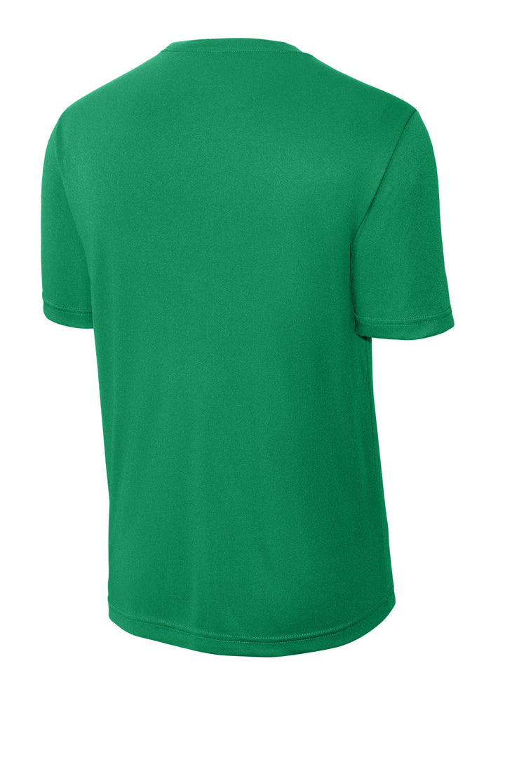 Rear View of Kelly Green Sport-Tek PosiCharge Competitor Tee. ST350