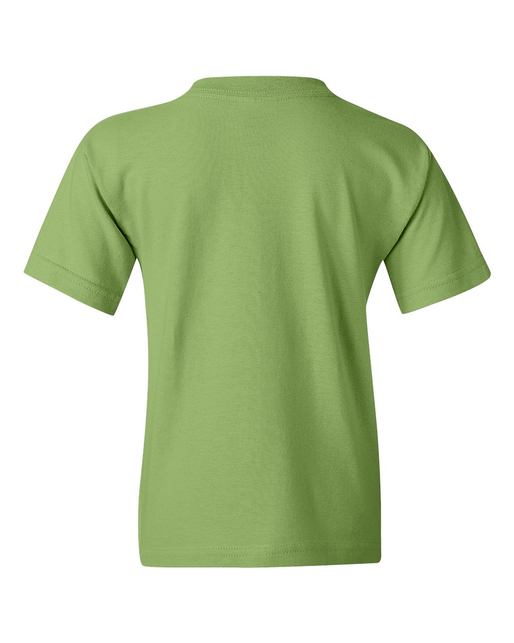 Rear View of Kiwi Heavy Cotton™ Youth T-Shirt - 5000B