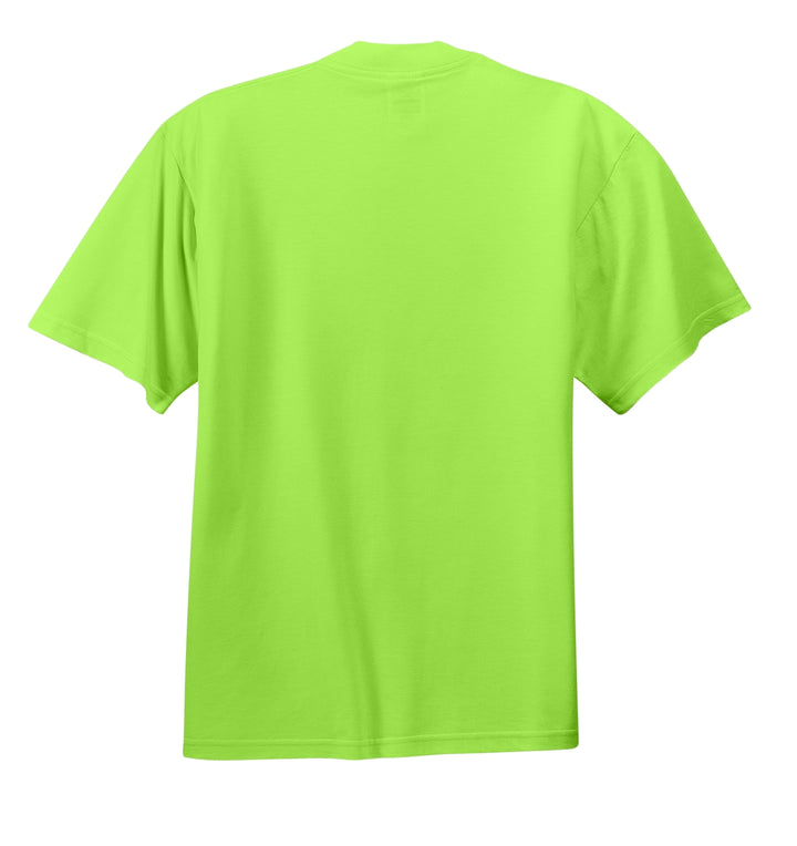 Rear View of Kiwi Jerzees - Dri-Power 50/50 Cotton/Poly T-Shirt. 29M