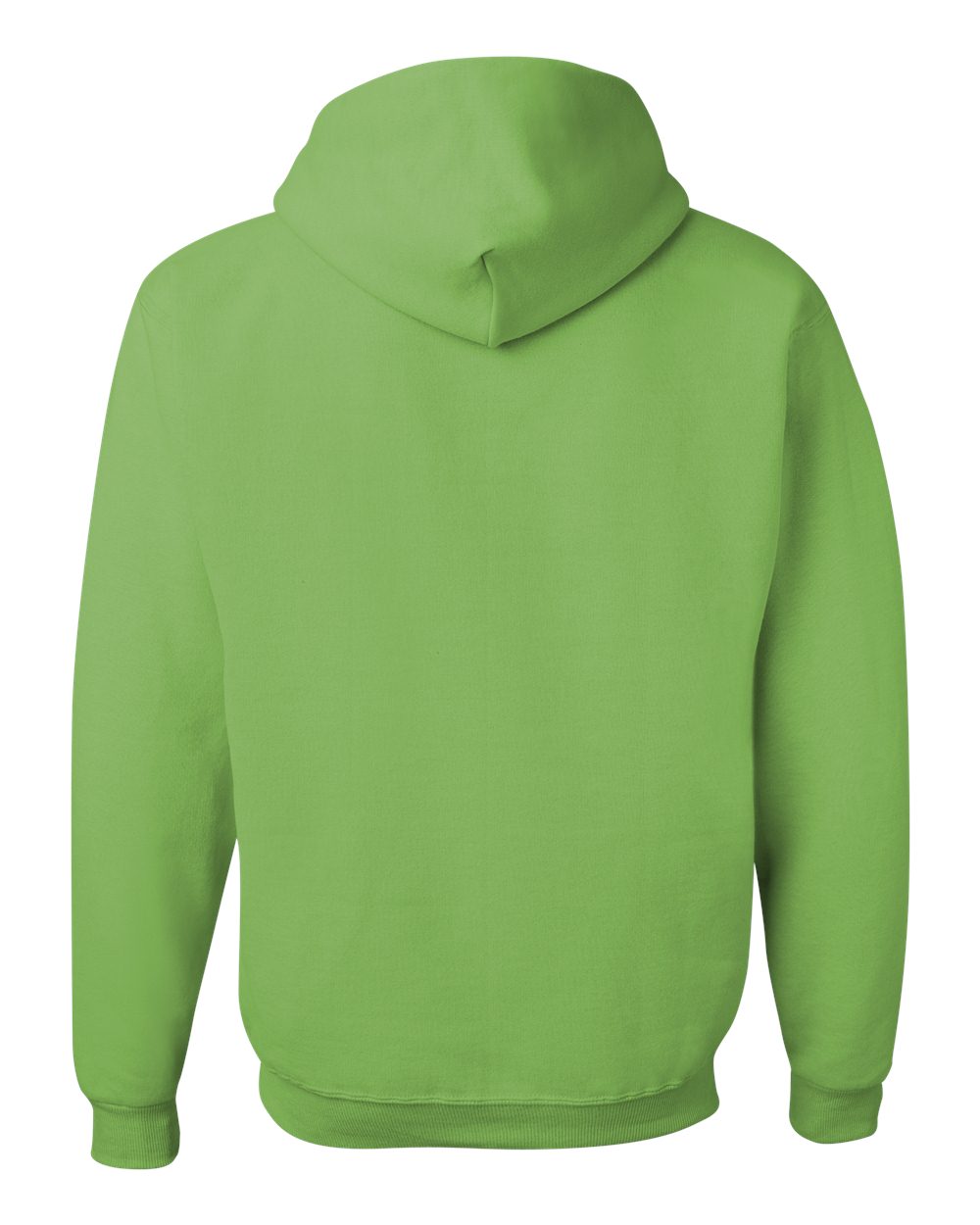 Rear View of Kiwi NuBlend® Hooded Sweatshirt - 996MR