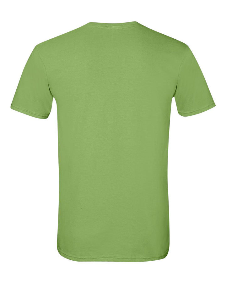 Rear View of Kiwi Softstyle® T-Shirt - 64000