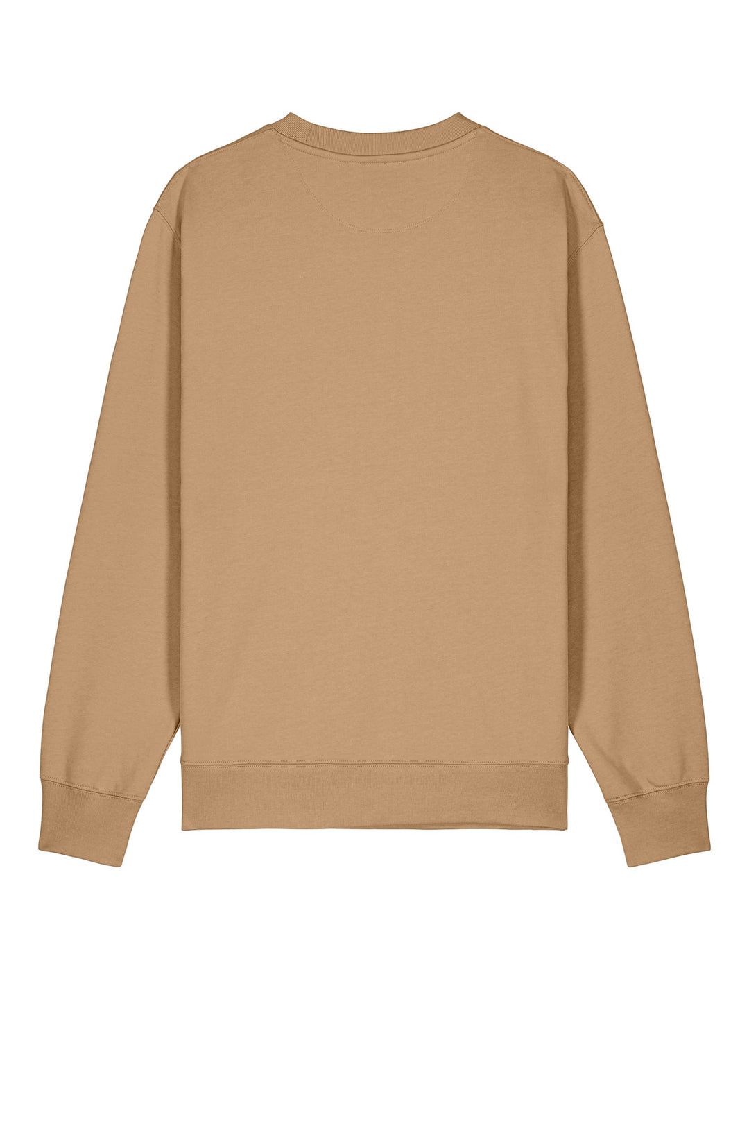 Rear View of Latte Stanley/Stella Unisex Changer 2.0 Crewneck Sweatshirt SXU004