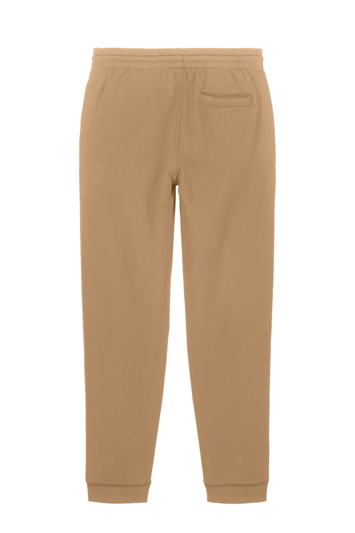 Rear View of Latte Stanley/Stella Unisex Flyer Jogger SXU006