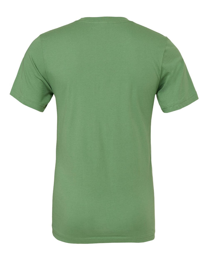 Rear View of Leaf Jersey Tee - 3001