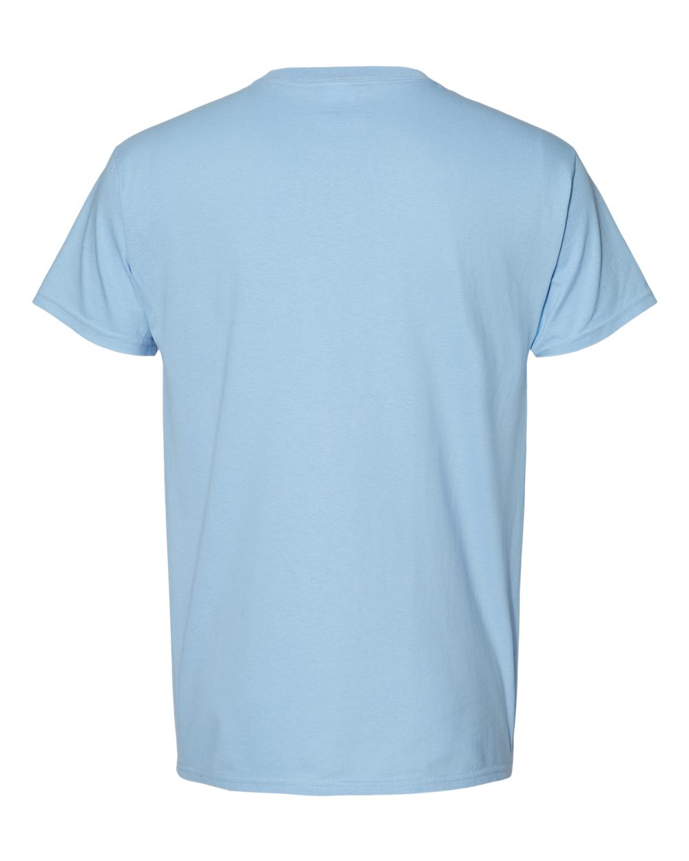 Rear View of Light Blue Essential-T T-Shirt - 5280