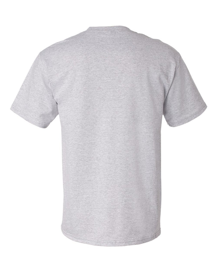 Rear View of Light Steel Essential-T T-Shirt - 5280
