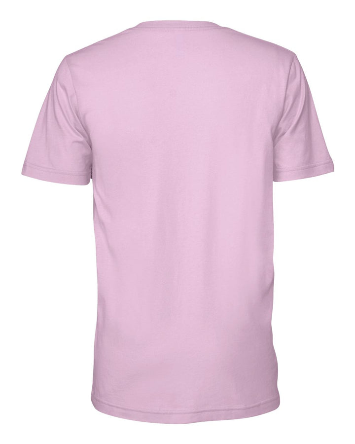 Rear View of Lilac Jersey Tee - 3001
