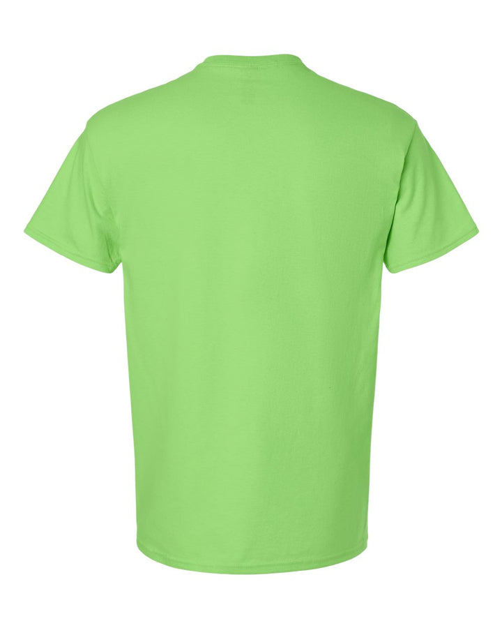 Rear View of Lime Ultra Cotton® T-Shirt - 2000