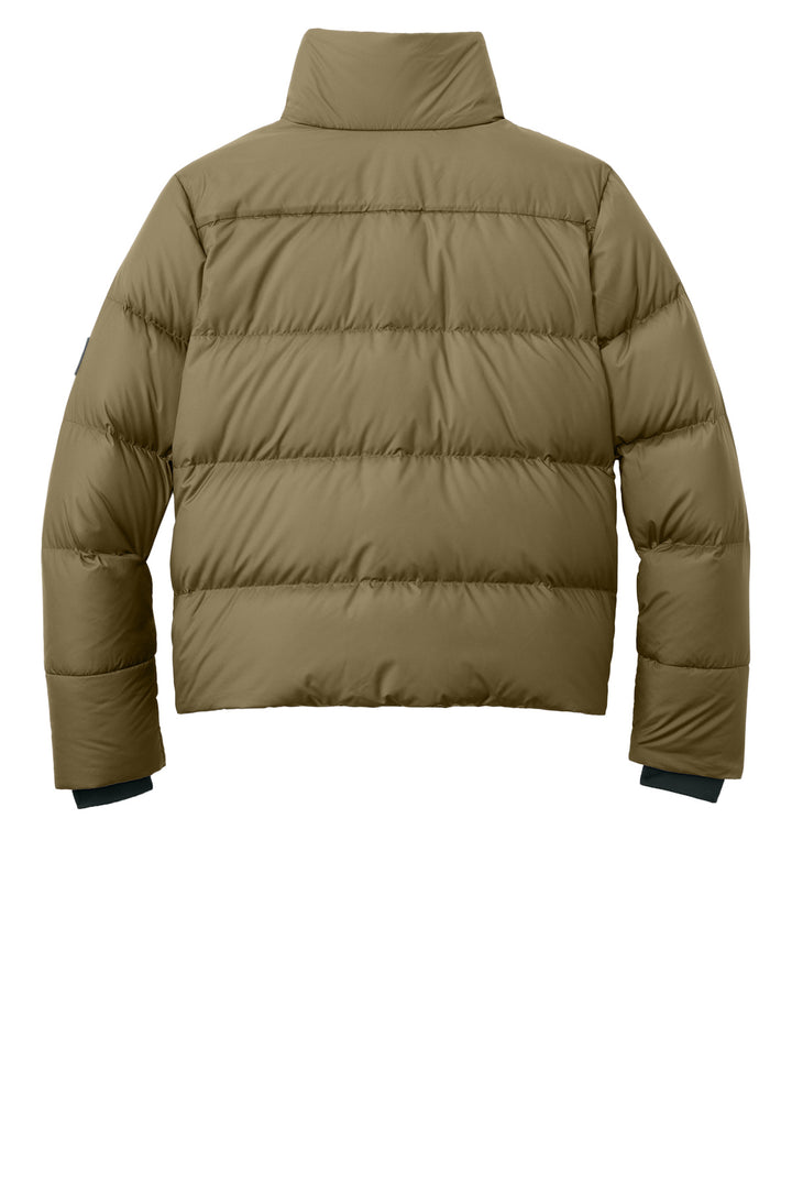 Rear View of Loden LIMITED EDITION Outdoor Research Women's Coldsnap Down Jacket OR322225