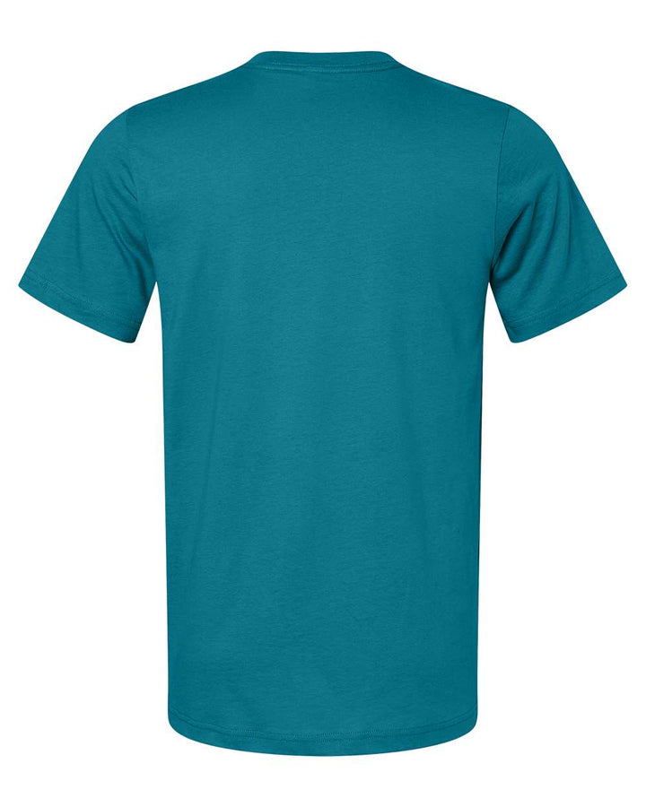 Rear View of Marine Jersey Tee - 3001