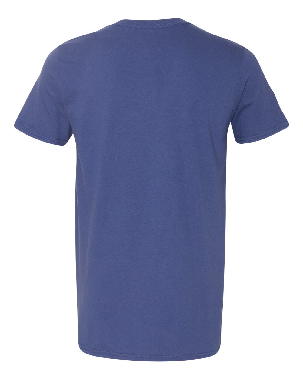 Rear View of Metro Blue Softstyle® T-Shirt - 64000