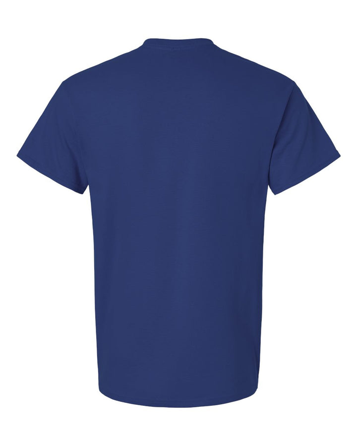 Rear View of Metro Blue Ultra Cotton® T-Shirt - 2000