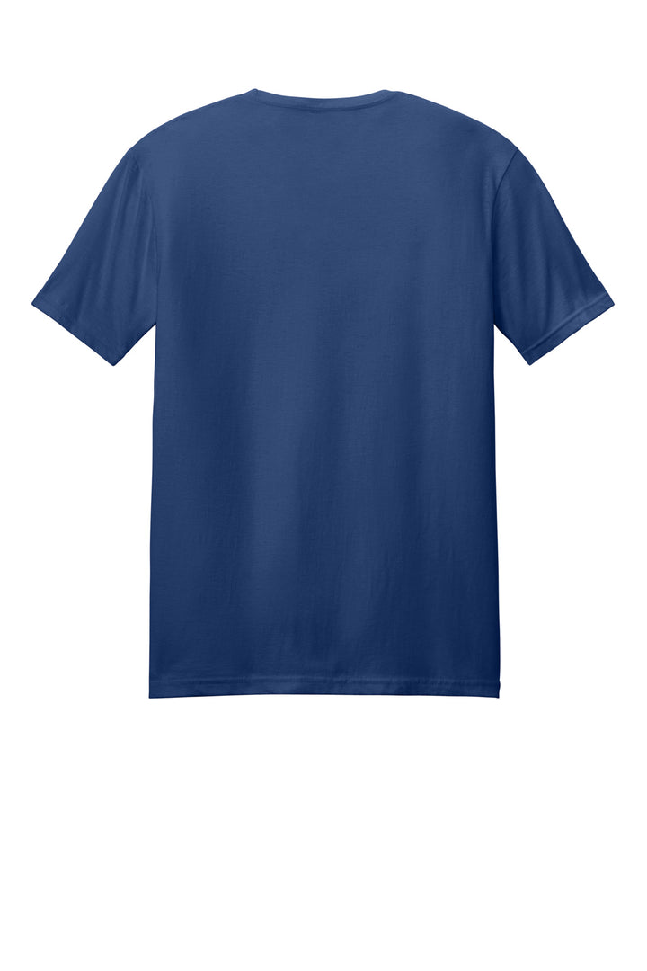 Rear View of MetroBlue Gildan Softstyle T-Shirt. 64000