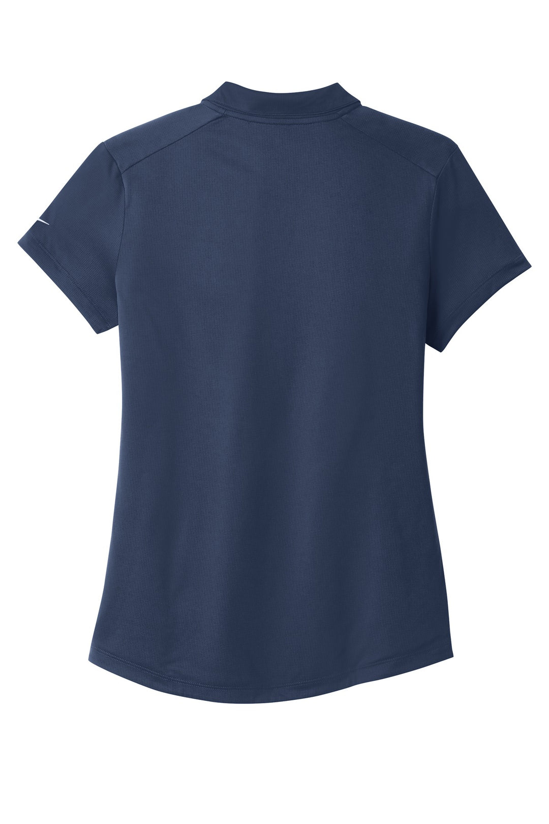 Rear View of Midnight Navy Nike Women's Dri-FIT Legacy Polo. 838957