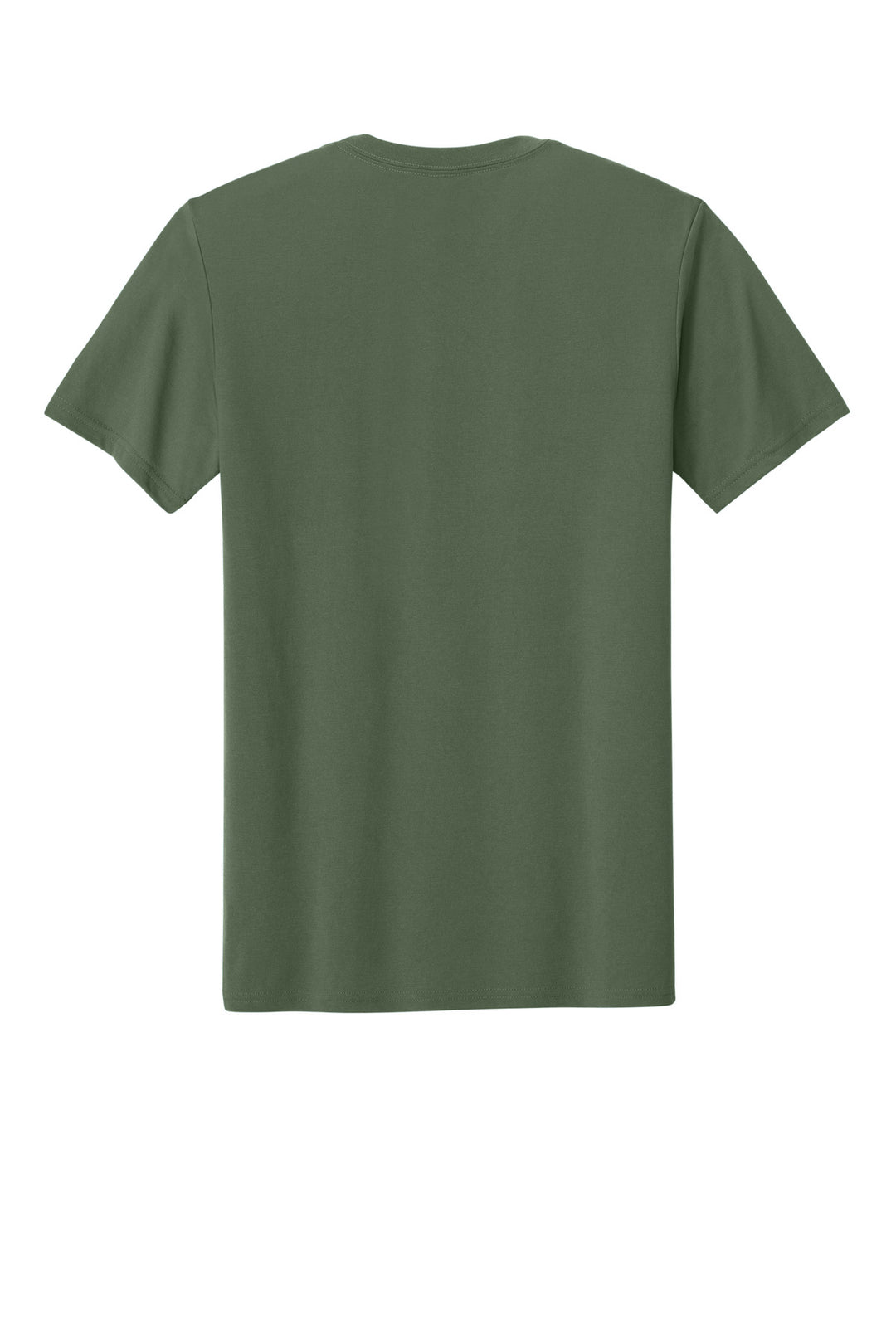 Rear View of MilGreen Gildan Gildan Performance T-Shirt. 42000