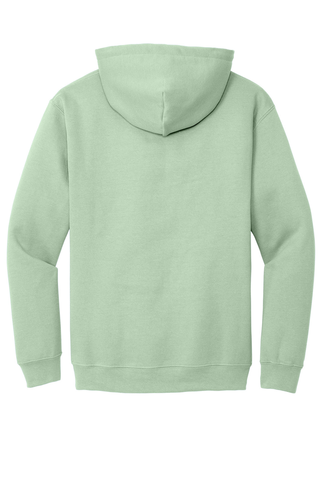 Rear View of MintGreen Gildan - Heavy Blend Hooded Sweatshirt. 18500