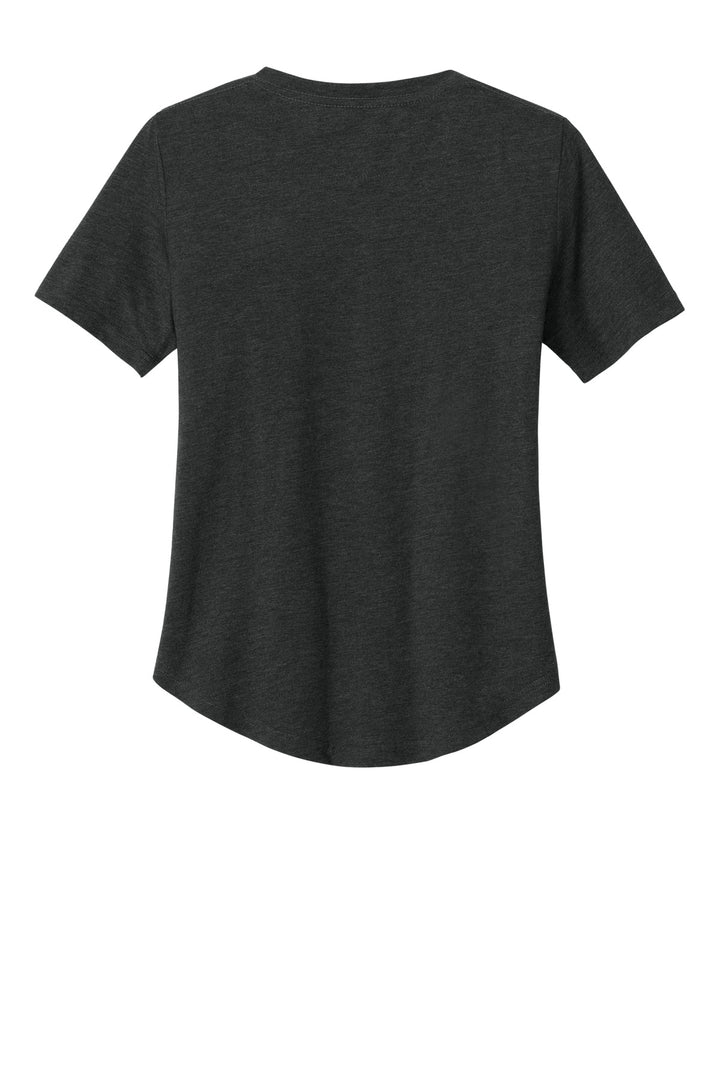 Rear View of MtoriteBkH tentree Women's TreeBlend V-Neck T-Shirt TTCW5646
