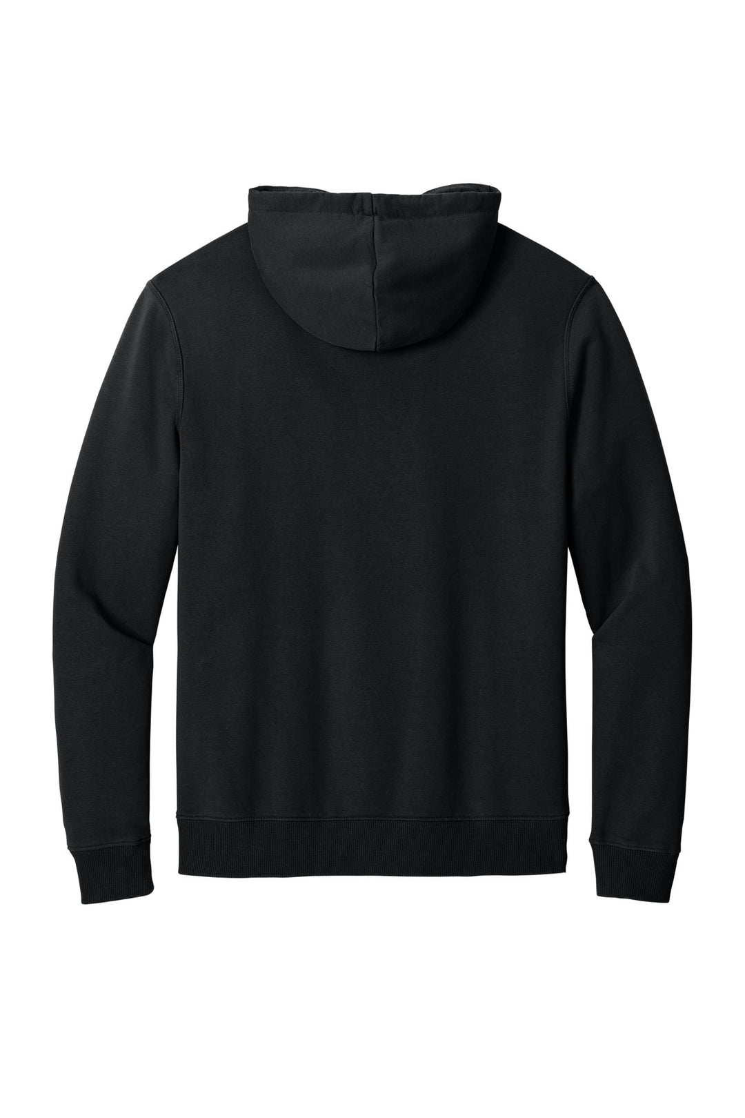Rear View of MtoriteBlk LIMITED EDITION tentree Organic Cotton Fleece Classic Hoodie TTCM3914