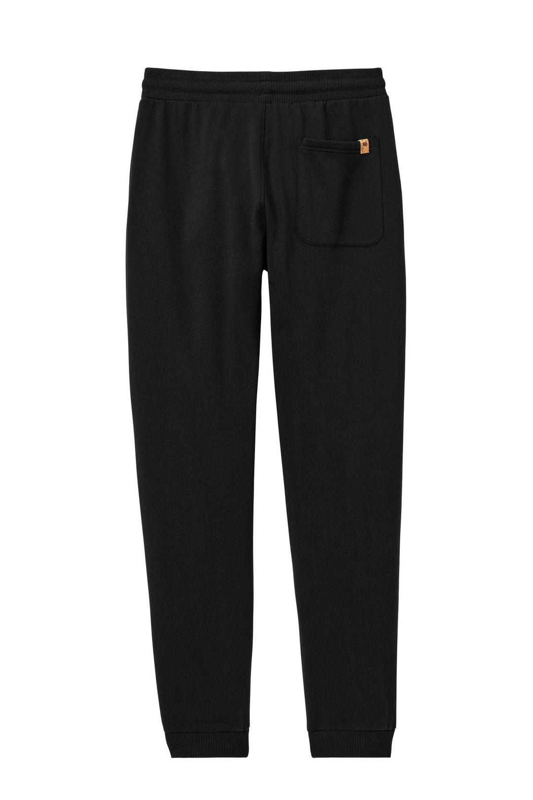 Rear View of MtoriteBlk tentree Atlas Sweatpant TTCM5645