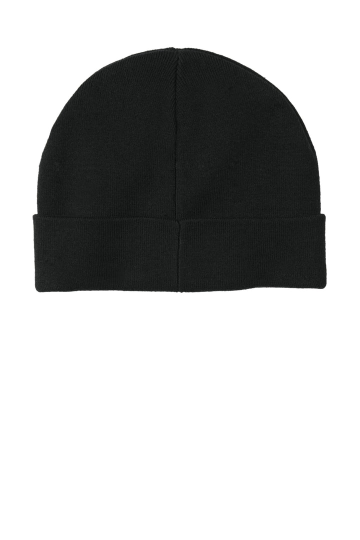 Rear View of MtoriteBlk tentree Cotton Beanie TTAU5922