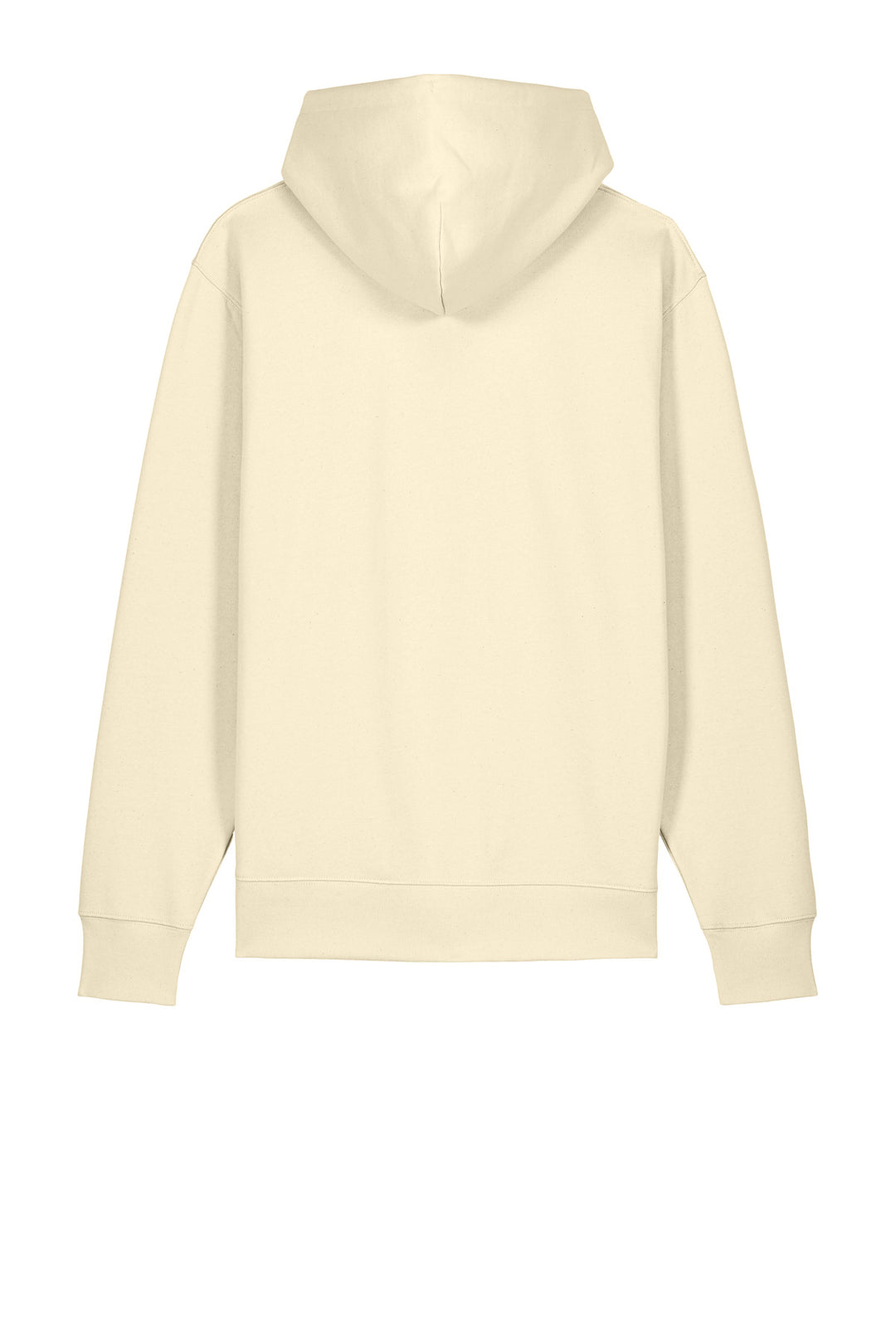 Rear View of NaturalRaw Stanley/Stella Unisex Cruiser 2.0 Hooded Sweatshirt SXU003