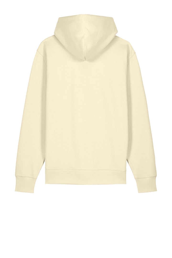 Rear View of NaturalRaw Stanley/Stella Unisex Cruiser 2.0 Hooded Sweatshirt SXU003