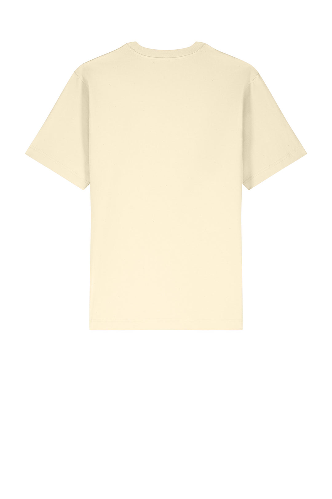 Rear View of NaturalRaw Stanley/Stella Unisex Freestyler Heavyweight Tee SXU018