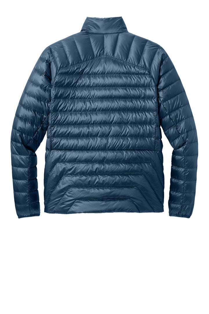 Rear View of NavalBlue LIMITED EDITION Outdoor Research Women's 800 Tech Down Jacket OR322229